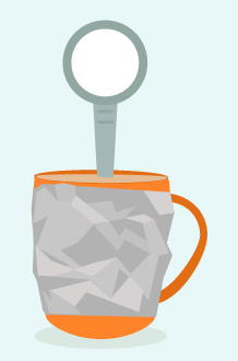 mug insulated foil